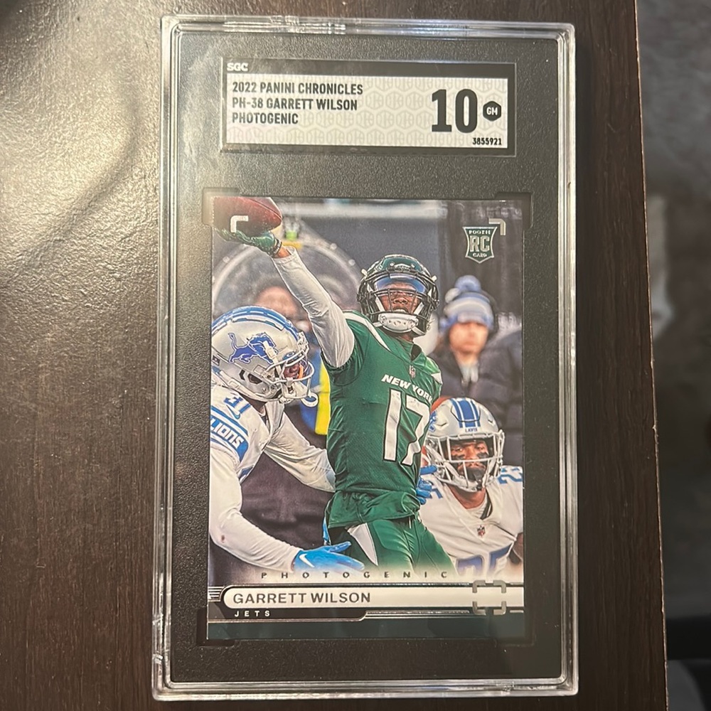Garret Wilson Rookie Card SGC Graded 10